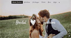 Desktop Screenshot of bridalfashion.de